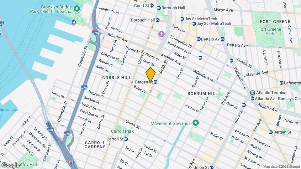 307A Warren St Map and Location Details