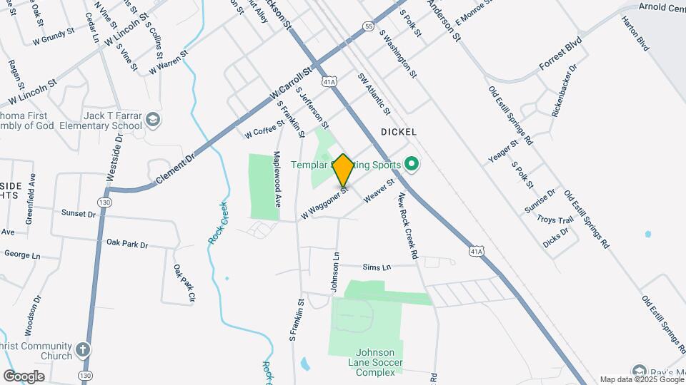 405 W Waggoner St Map and Location Details