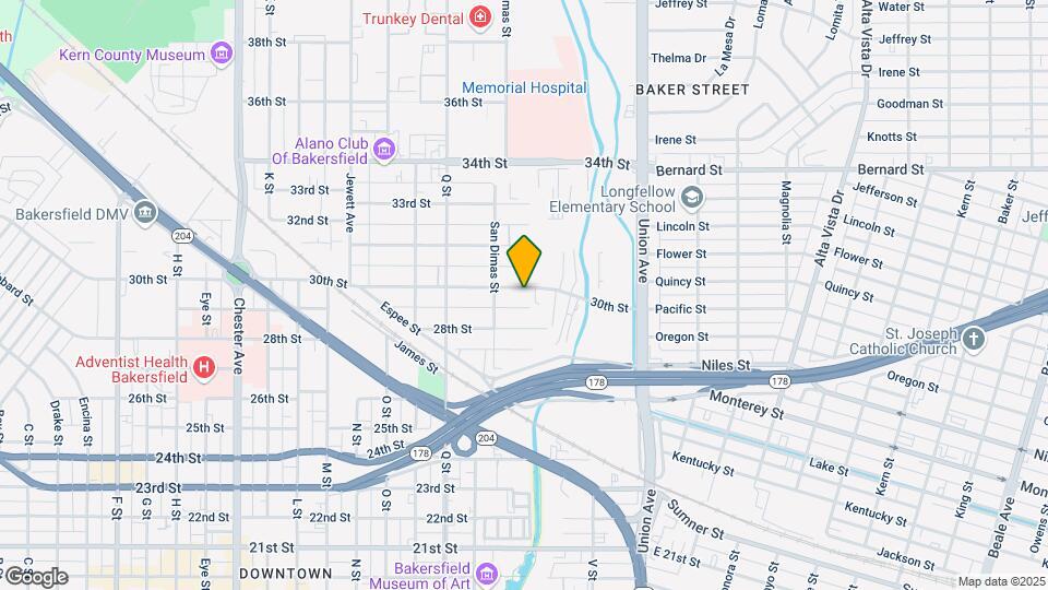 503 30th St Map and Location Details