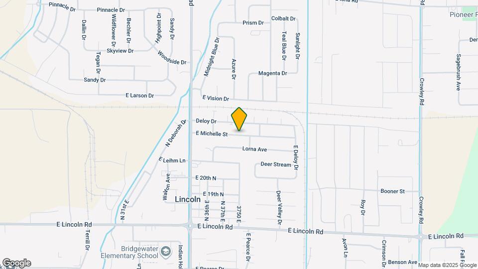 3711 E St Map and Location Details