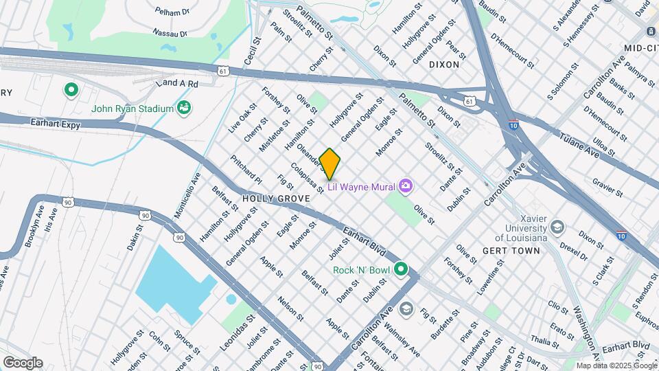 3119 Eagle St Map and Location Details