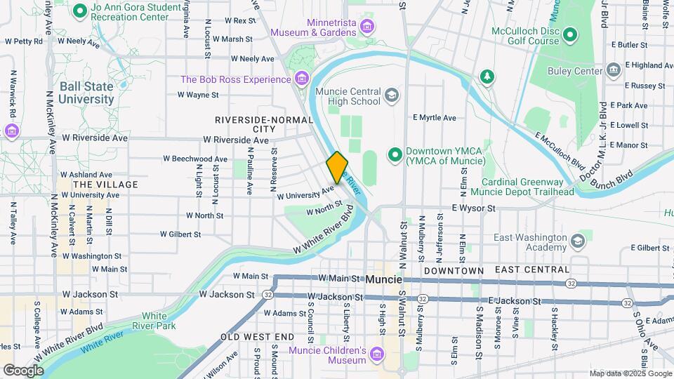 417 N Wheeling Ave Map and Location Details