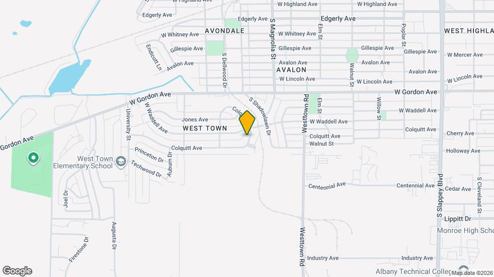 905 Colquitt Cir Map and Location Details