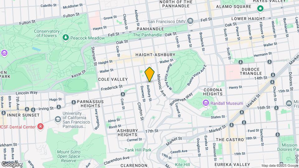 191 Frederick St Mapa y Detalles de la Ubicación