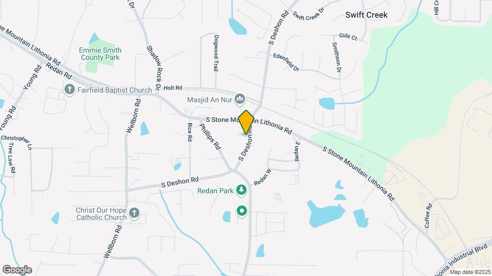 2017 S Deshon Rd Map and Location Details