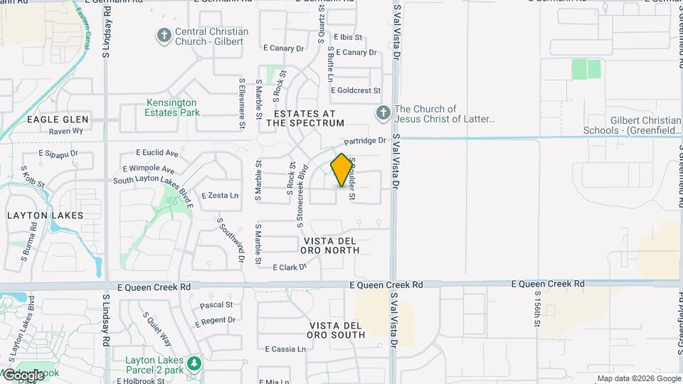 4537 S Granite St Map and Location Details