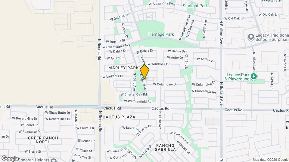 12549 N 152nd Dr Map and Location Details