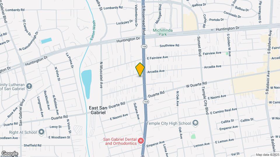 7025 Rosemead Blvd Map and Location Details