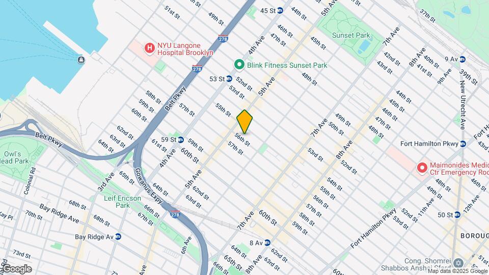 537 56th St Map and Location Details