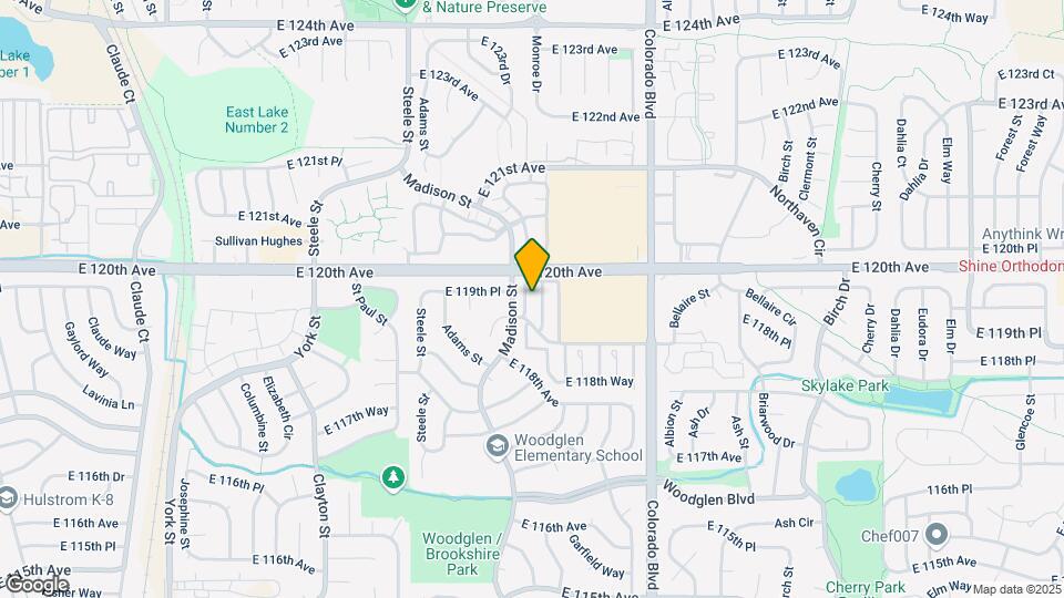 11912 Madison Pl Map and Location Details