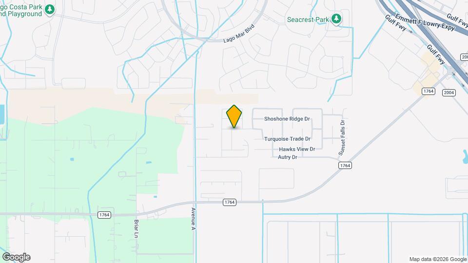 801 Painted Bison Dr Mapa y Detalles de la Ubicación