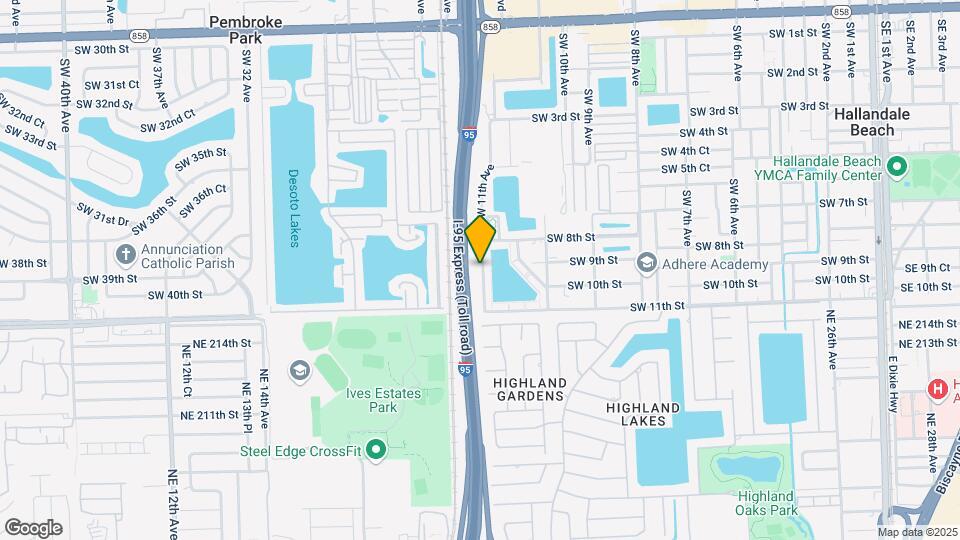 920 SW 11th Ave Map and Location Details