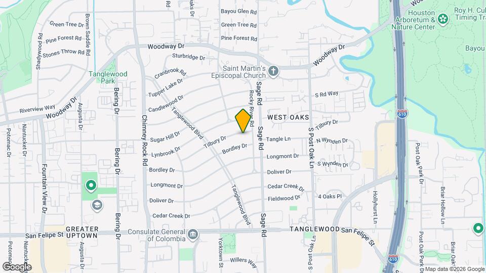 5339 Tilbury Dr Map and Location Details