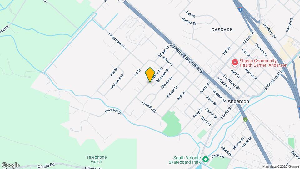 1645 Diamond St Map and Location Details