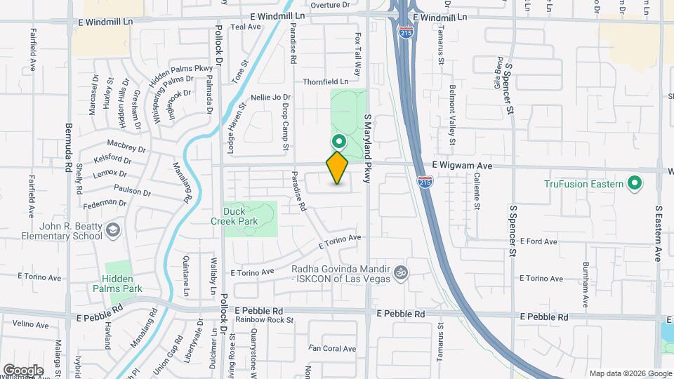 1120 Little Rock Way Map and Location Details