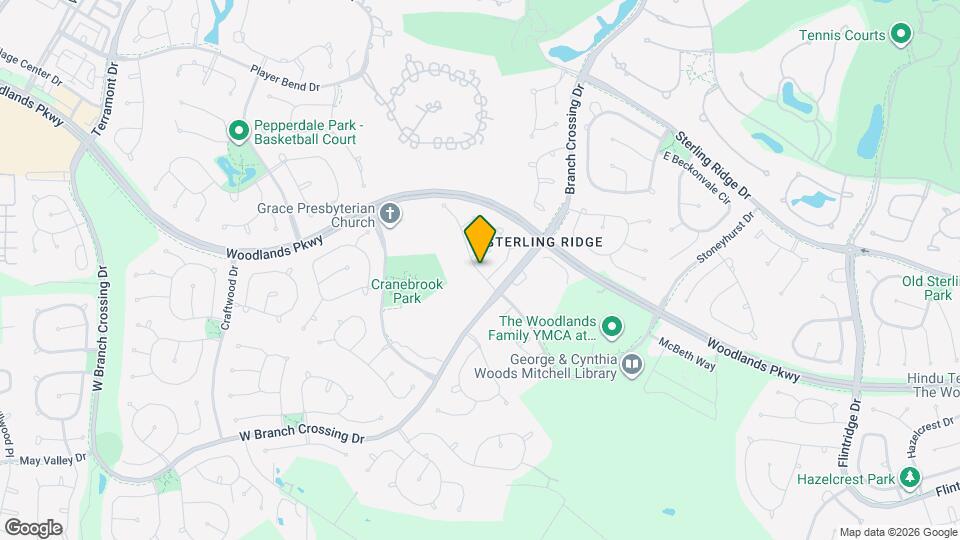 36 Ledgestone Pl Map and Location Details