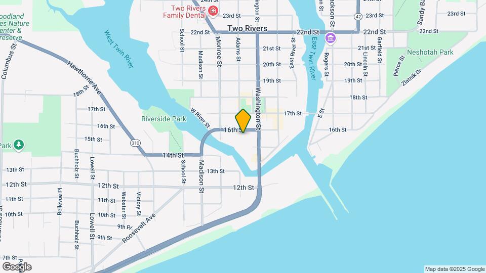 Two Rivers River House for Active Adults 55+ Map and Location Details