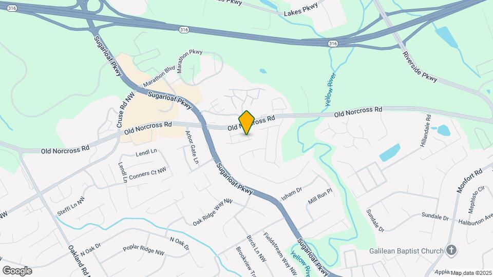 1632 Coleville Oak Ln Map and Location Details