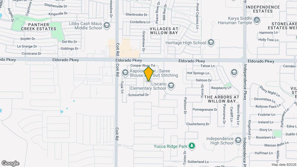 11433 Four Roses Trl Map and Location Details