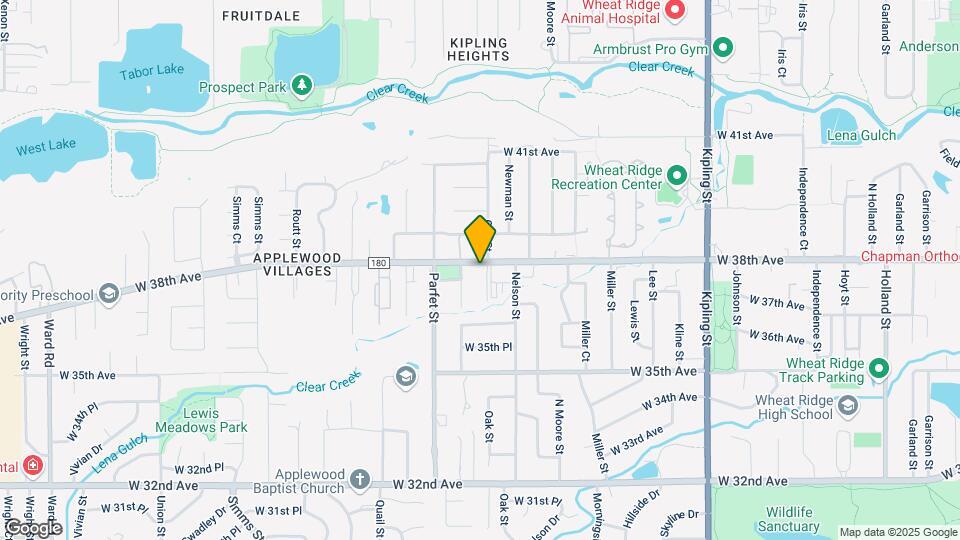 3791 Oak St Map and Location Details