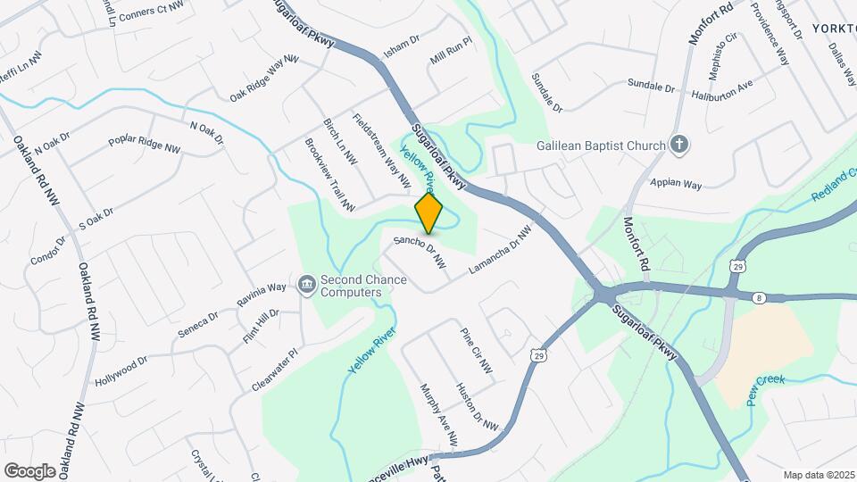 396 Sancho Dr NW Map and Location Details