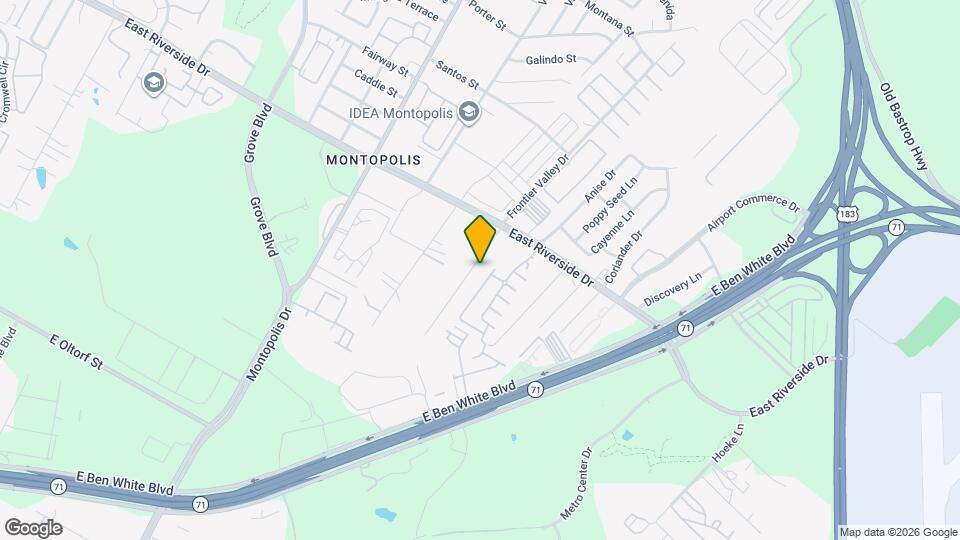 2109 Maxwell Ln Map and Location Details