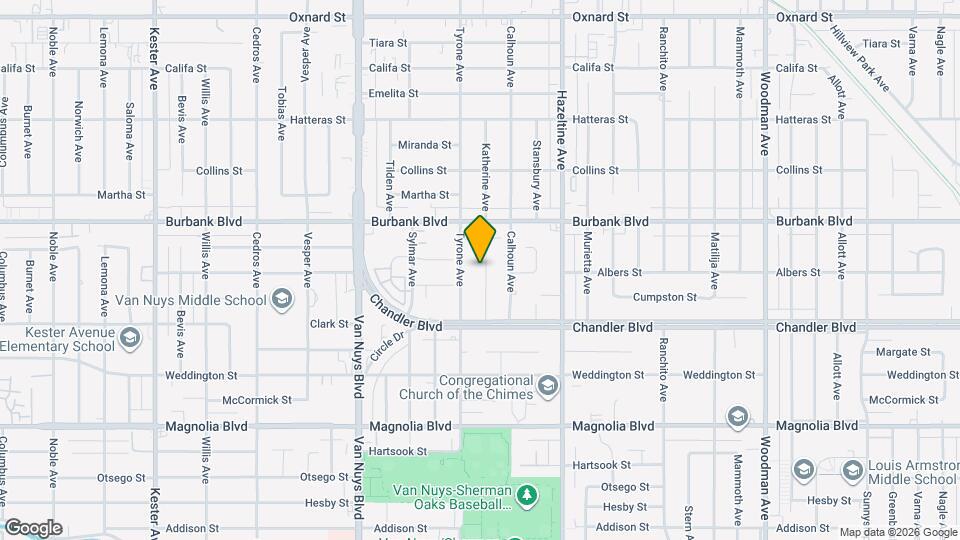 5463 Katherine Map and Location Details