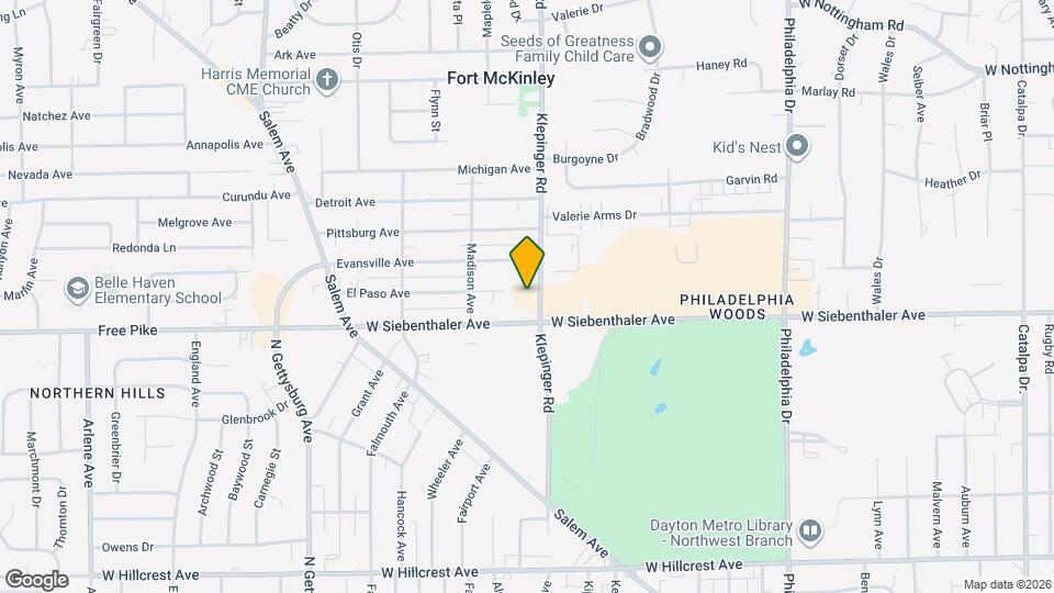 3515 W Siebenthaler Ave Map and Location Details