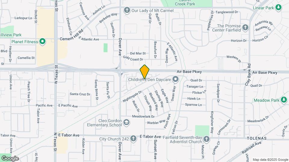 195 Del Sur Ct, Unit 195 Map and Location Details