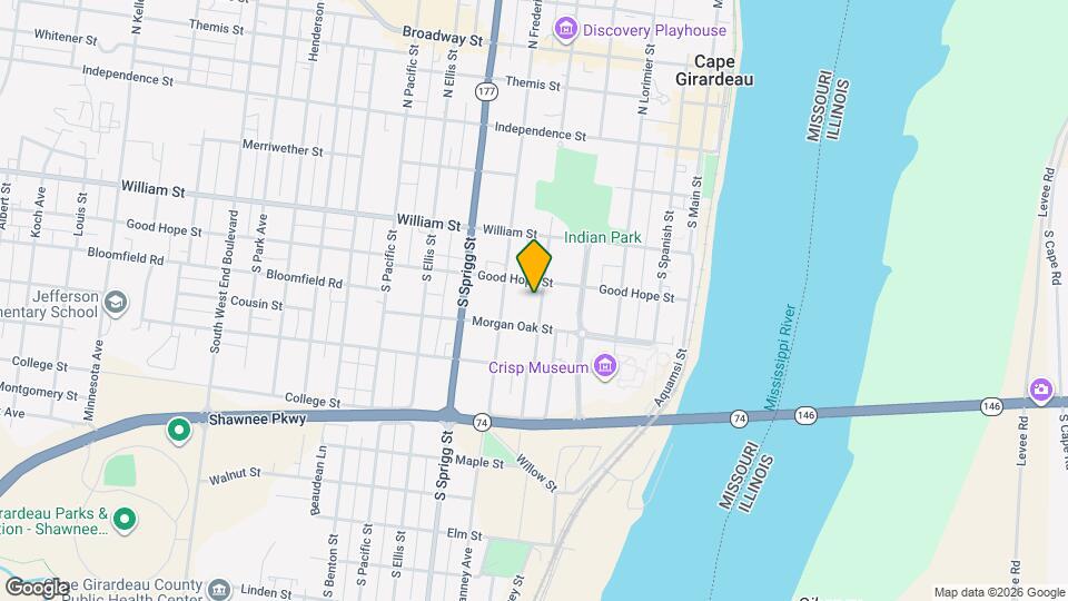 315 S Middle St Mapa y Detalles de la Ubicación