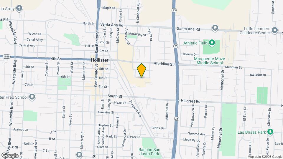 671 Las Palmas Dr Map and Location Details