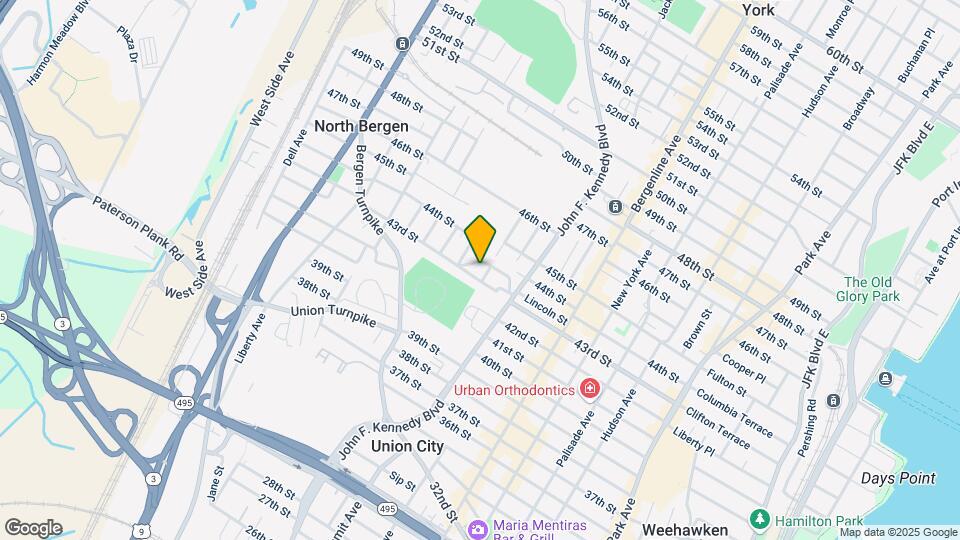 1209 43rd St Map and Location Details