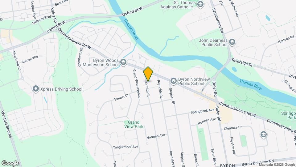 292 Griffith St Map and Location Details