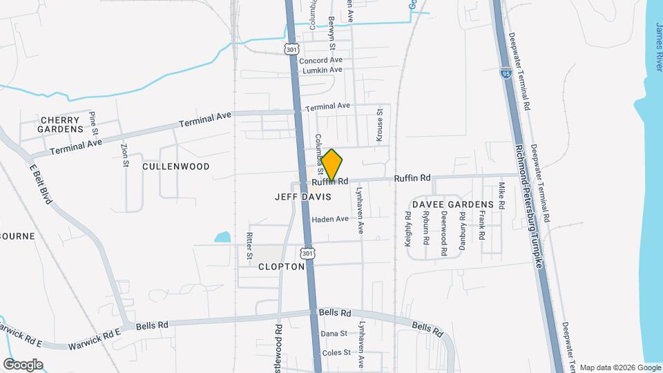 2418 Ruffin Rd Mapa y Detalles de la Ubicación