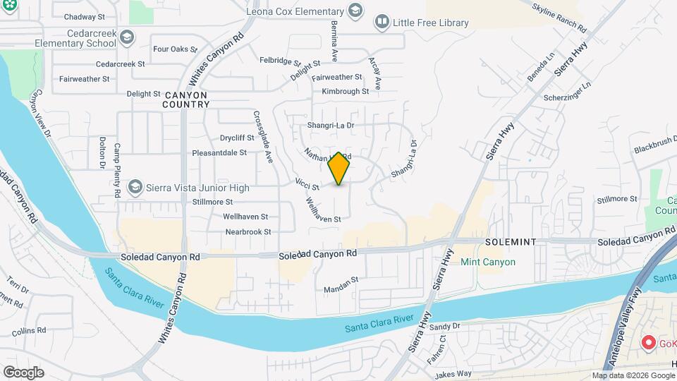 27544 Bernina Ave Map and Location Details