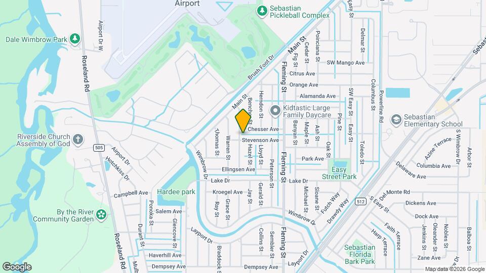 674 Stevenson Ave Mapa y Detalles de la Ubicación