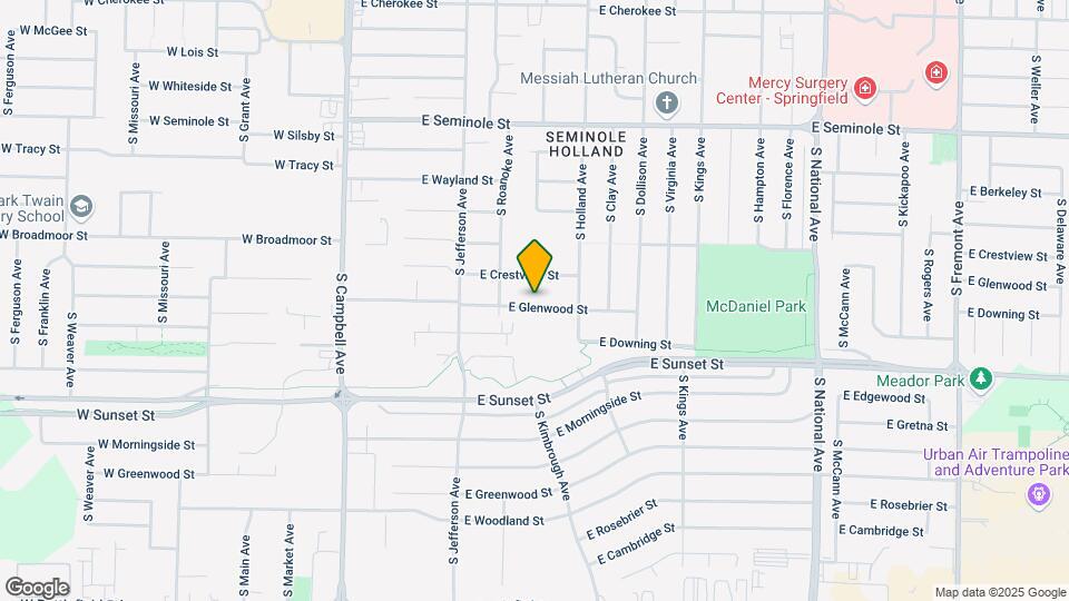 537 E Glenwood St Map and Location Details