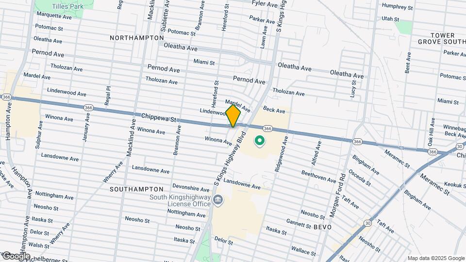 4202 Lawn Ave Map and Location Details