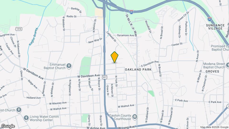 305 W Norment Ave Map and Location Details