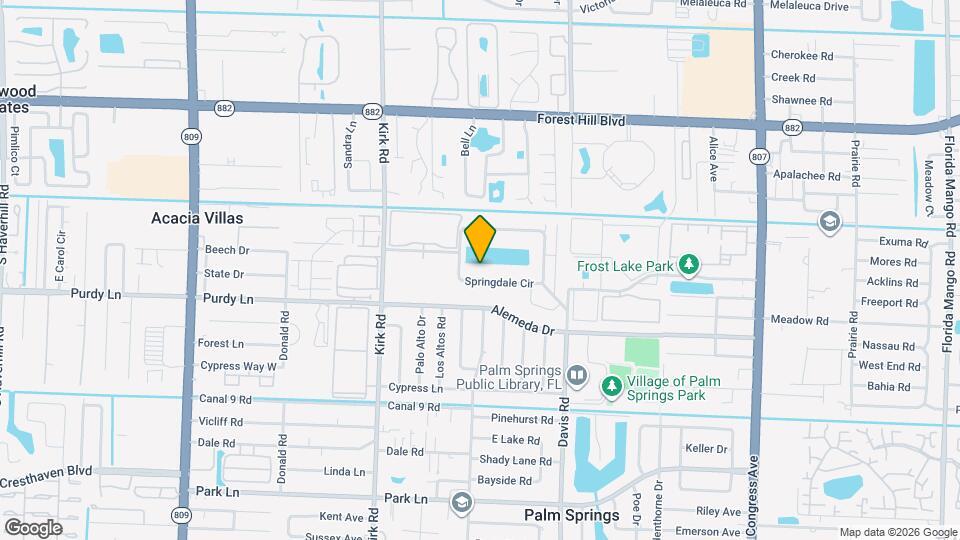 724 Springdale Cir Map and Location Details