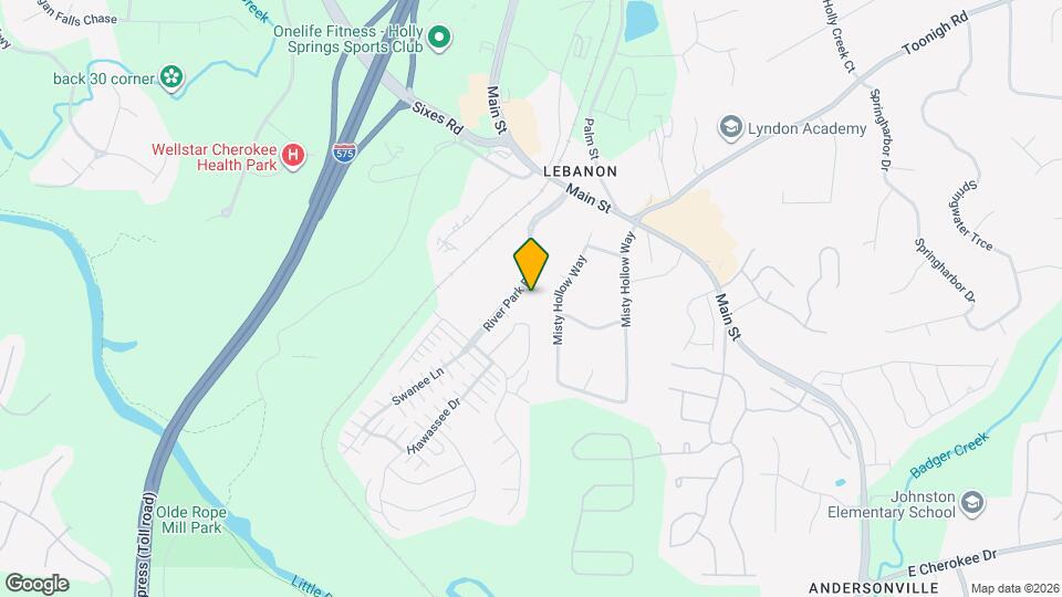 501 Ridge View Crossing Map and Location Details