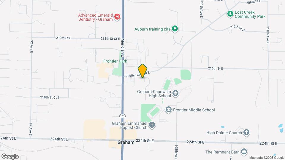 21702 104th Ave E Mapa y Detalles de la Ubicación