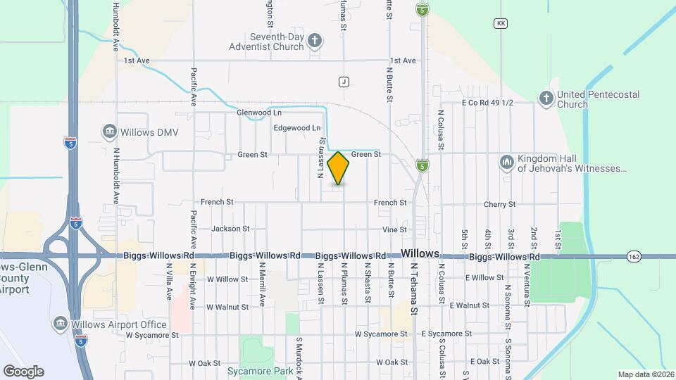 619 N Plumas St Map and Location Details