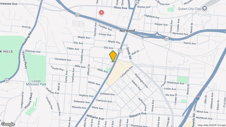 4539 Montgomery Rd Map and Location Details