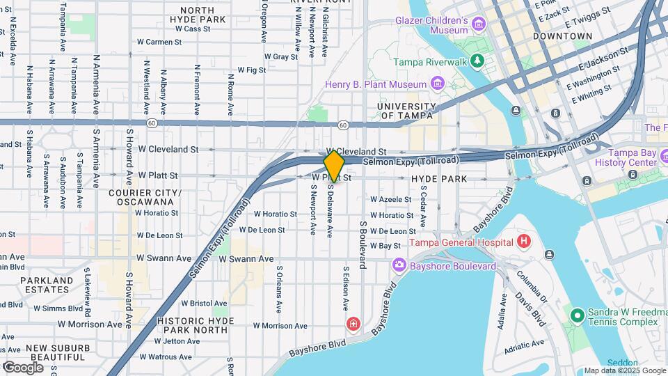 308 S Delaware Ave Map and Location Details