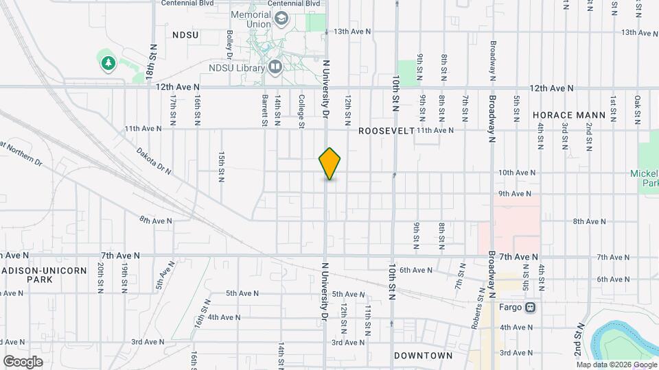 909 University Dr N, Unit #2 Mapa y Detalles de la Ubicación