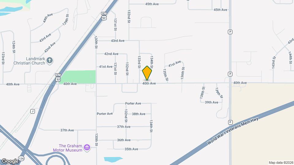 13344 40th Ave Mapa y Detalles de la Ubicación