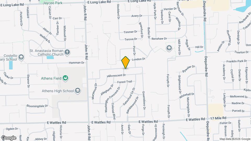 2310 Cumberland Dr Map and Location Details