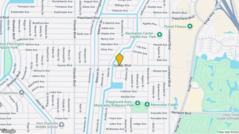 23251 Quasar Blvd Map and Location Details