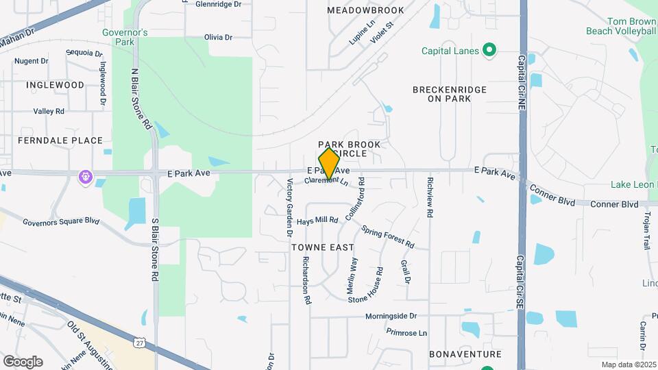 2261 Claremont Ln Map and Location Details